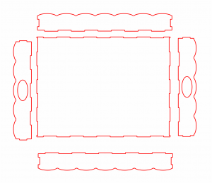 Bandeja «Ondas»