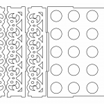 Bandeja portatubos - Vector SVG DXF para CNC Router y Laser CO2 - Descargable gratis | Stanser