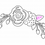 Flores #3 - Vector descarganle para corte CNC y grabado laser gratis | Stanser