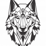Cabeza de Lobo - Vector descarganle para corte CNC y grabado laser gratis | Stanser