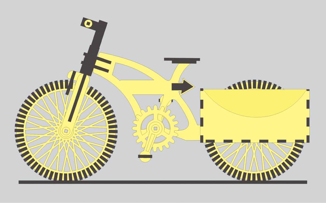 Portatarjetas «Bici»