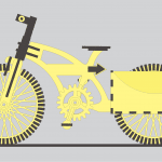 Portatarjetas "Bici" - Vector descarganle para corte CNC y grabado laser gratis | Stanser