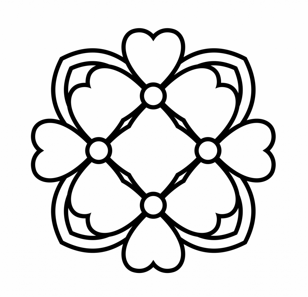 Mandala 1 — vector para corte CNC