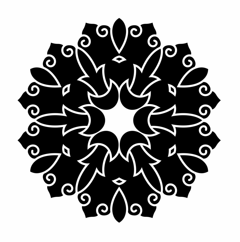 Mandala 11 — vector para corte CNC