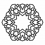 Mandala 13 - Vector SVG DXF para CNC Router y Laser CO2 - Descargable gratis | Stanser