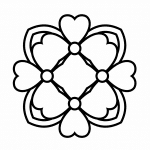 Mandala 1 - Vector SVG DXF para CNC Router y Laser CO2 - Descargable gratis | Stanser