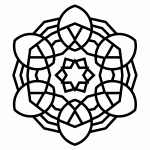 Mandala 17 - Vector SVG DXF para CNC Router y Laser CO2 - Descargable gratis | Stanser