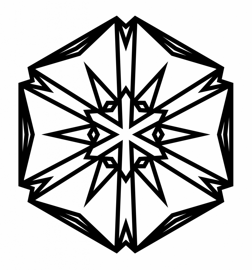 Mandala 19 — vector para corte CNC