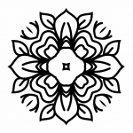 Mandala 22 - Vector descarganle para corte CNC y grabado laser gratis | Stanser