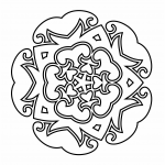 Mandala 23 - Vector descarganle para corte CNC y grabado laser gratis | Stanser