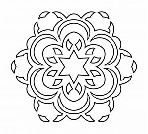 Mandala de estrella
