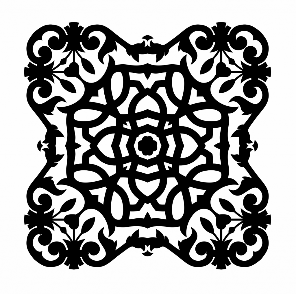 Mandala 37 — vector para corte CNC