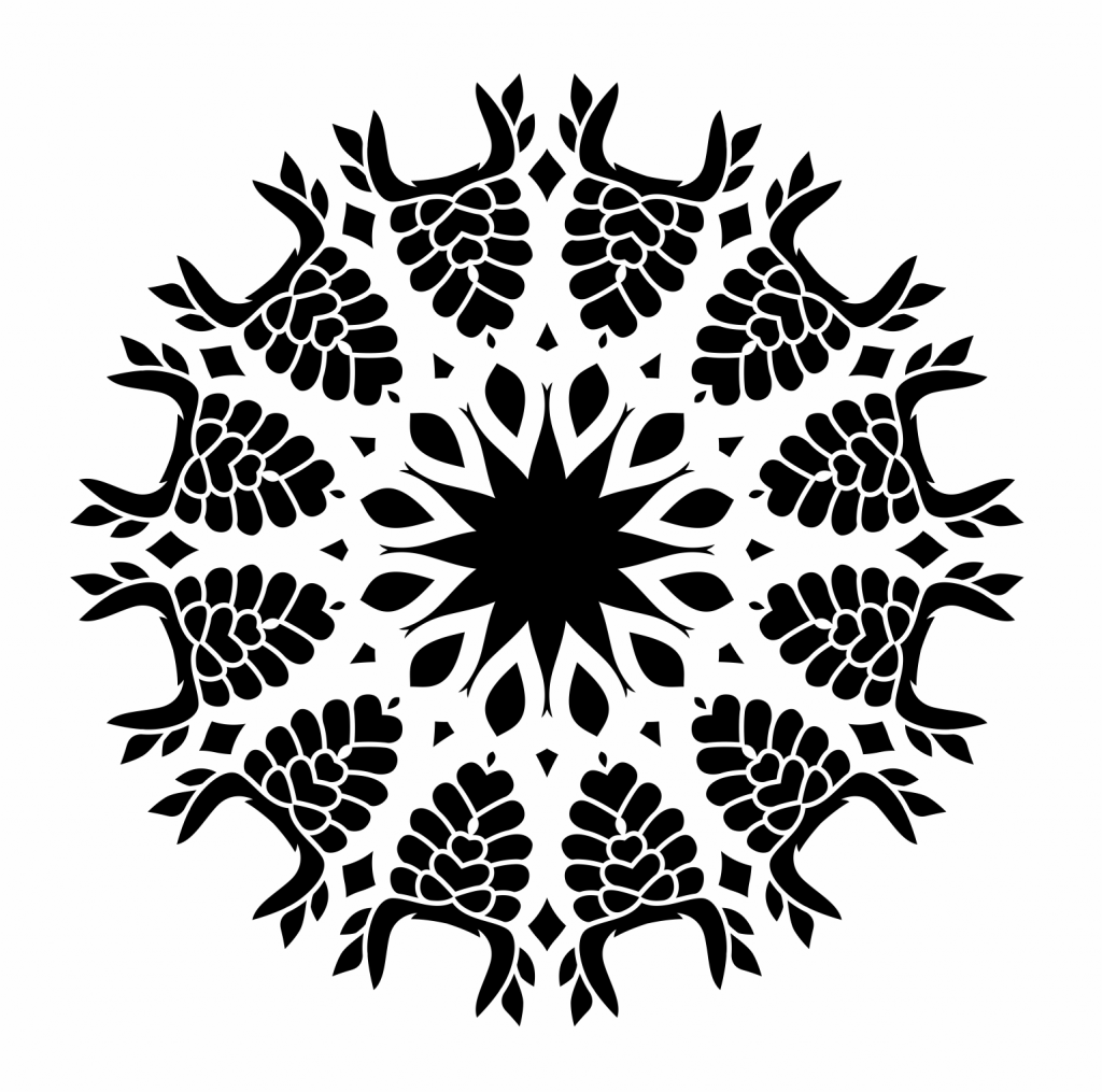 Mandala 40 — vector para corte CNC