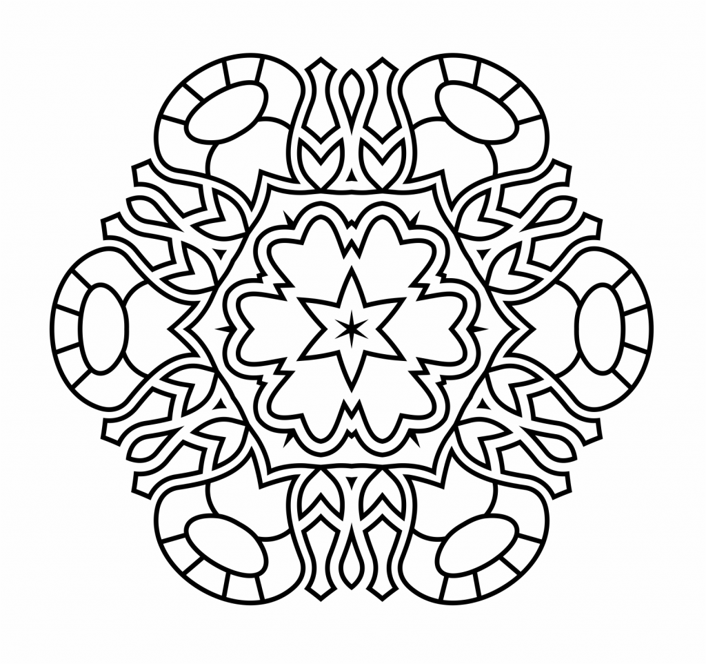 Mandala 41 — vector para corte CNC