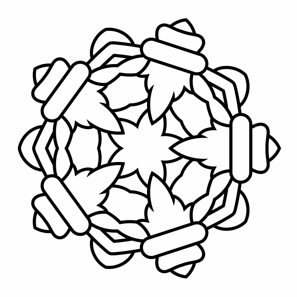 Mandala 43 — vector para corte CNC