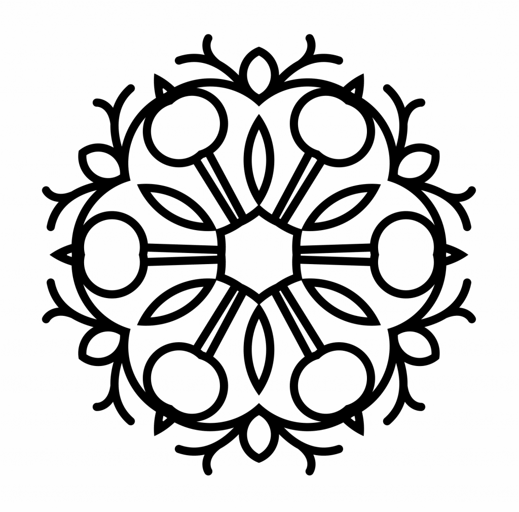 Mandala 44 — vector para corte CNC