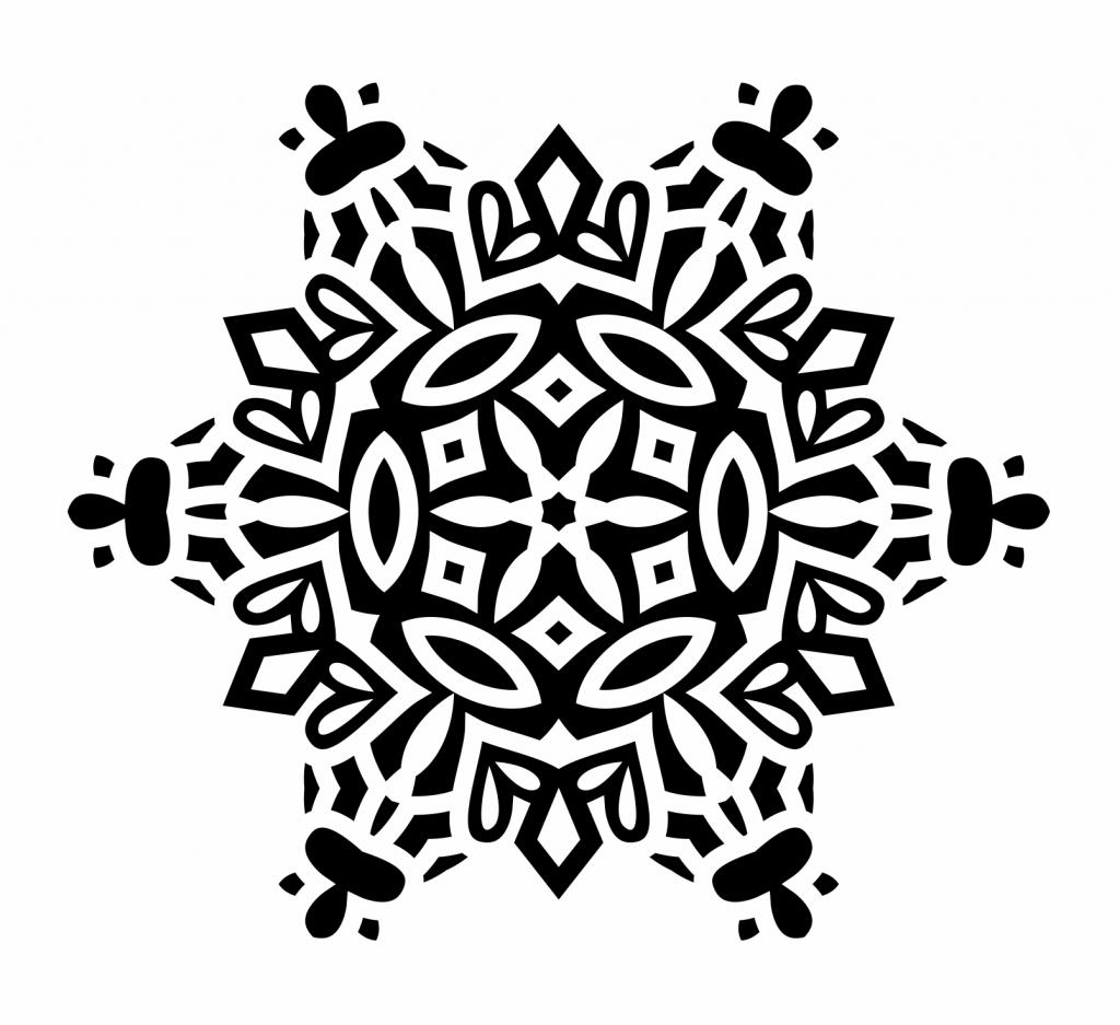 Mandala 46 — vector para corte CNC