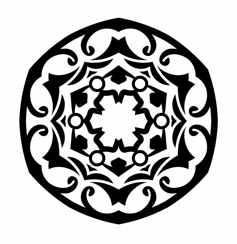 Mandala 49 — vector para corte CNC