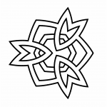 Mandala 54 - Vector descarganle para corte CNC y grabado laser gratis | Stanser