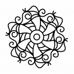 Mandala 55 - Vector descarganle para corte CNC y grabado laser gratis | Stanser