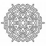 Mandala 57 - Vector descarganle para corte CNC y grabado laser gratis | Stanser