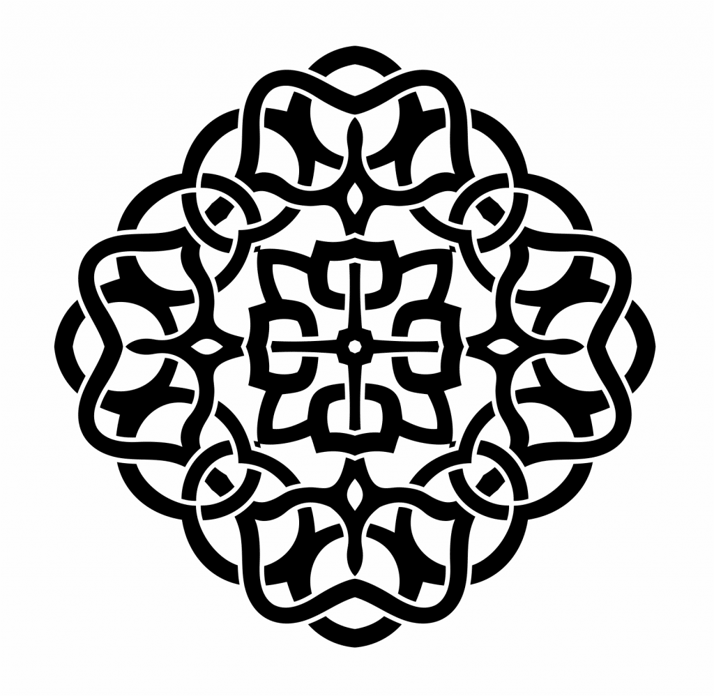 Mandala 58 — vector para corte CNC