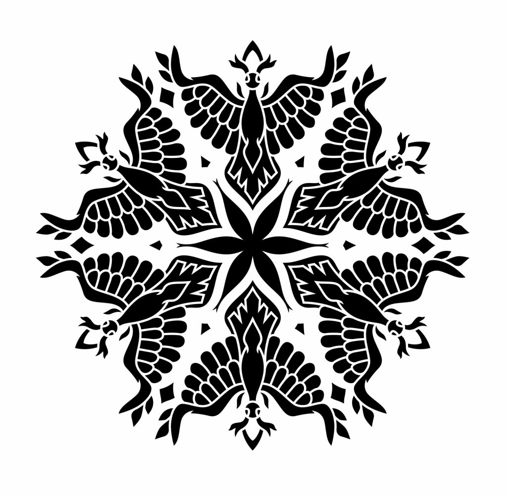 Mandala 61 — vector para corte CNC