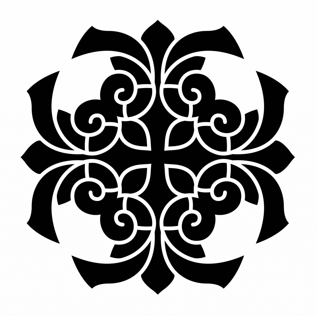 Mandala 8 — vector para corte CNC