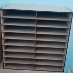 Organizador de hojas (18 espacios) - Vector descarganle para corte CNC y grabado laser gratis | Stanser