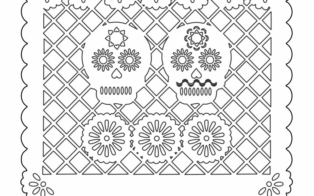 Papel Picado «Pareja»