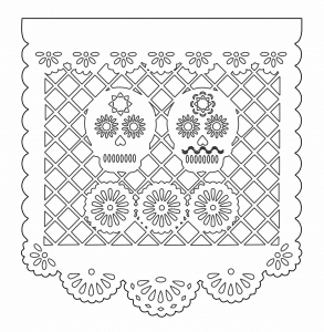 Papel Picado «Pareja»