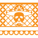 Papel picado "Charro" - Vector descarganle para corte CNC y grabado laser gratis | Stanser