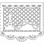 Papel picado "Pan de muerto" - Vector descarganle para corte CNC y grabado laser gratis | Stanser