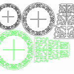 Portacupcakes de 3 niveles - Vector SVG DXF para CNC Router y Laser CO2 - Descargable gratis | Stanser