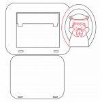 Marco para foto "Angelito" - Vector SVG DXF para CNC Router y Laser CO2 - Descargable gratis | Stanser