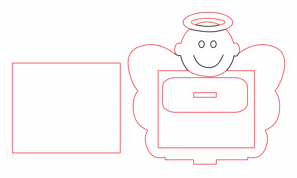 Marco de Ángel — vector para corte CNC