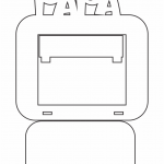 Marco "Feliz día Papá" - Vector descarganle para corte CNC y grabado laser gratis | Stanser