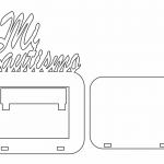 Marco "Mi Bautismo" - Vector SVG DXF para CNC Router y Laser CO2 - Descargable gratis | Stanser