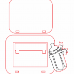 Marco "Biberón" - Vector descarganle para corte CNC y grabado laser gratis | Stanser