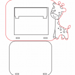 Marco "Jirafa" - Vector descarganle para corte CNC y grabado laser gratis | Stanser