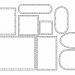 9 Bases para crochet - Vector SVG DXF para CNC Router y Laser CO2 - Descargable gratis | Stanser