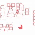 Pino navideño de marcos - Vector descarganle para corte CNC y grabado laser gratis | Stanser