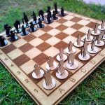 Tablero de ajedrez completo - Vector descarganle para corte CNC y grabado laser gratis | Stanser