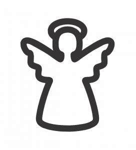 Silueta de ángel