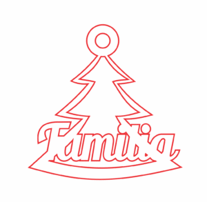 Esfera de Pino «Familia»