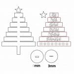 Árbol de deseos - Vector descarganle para corte CNC y grabado laser gratis | Stanser
