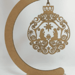 Nacimiento colgante de navidad - Vector descarganle para corte CNC y grabado laser gratis | Stanser