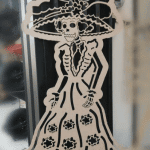 Catrina de cuerpo completo - Vector descarganle para corte CNC y grabado laser gratis | Stanser