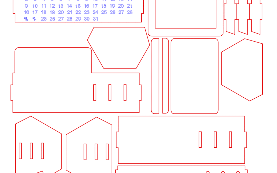 Calendario perpetuo armable