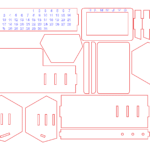 Calendario perpetuo armable - Vector SVG DXF para CNC Router y Laser CO2 - Descargable gratis | Stanser